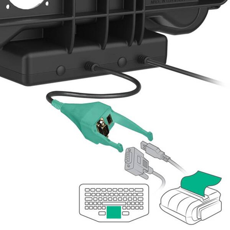 RAM® Locking Power + Data & DB9 Dock for Honeywell ScanPal EDA10A