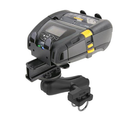 Uchwyt samochodowy RAM® do drukarek przenośnych z tylnym podawaniem