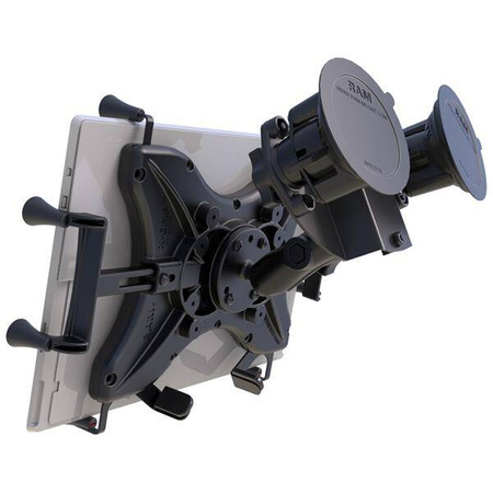 RAM® X-Grip® z RAM® Twist-Lock™ Pivot Suction dla tabletów 12"-13"