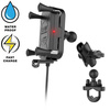RAM® Tough-Charge™ 15W Waterproof Wireless Charging Motorcycle Mount