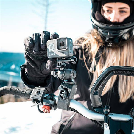 Uchwyt RAM® Tough-Claw™ z adapterem do kamery sportowej - aluminium