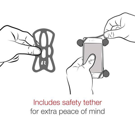 RAM® X-Grip® Duży uchwyt na telefon z kulką - rozmiar B