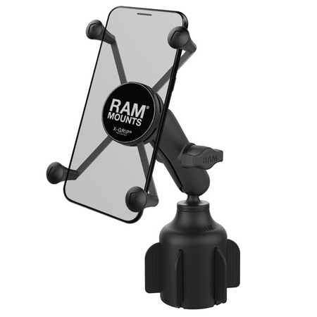 Duży uchwyt na telefon RAM® X-Grip® z podstawą uchwytu na kubek RAM® Stubby™