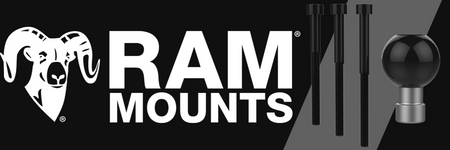 RAM® 1 Calowa Głowica Do Motocykla z Gwintem M8