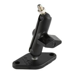 Podwójne mocowanie kulowe RAM® z płytką diamentową i trzpieniem 1/4"-20