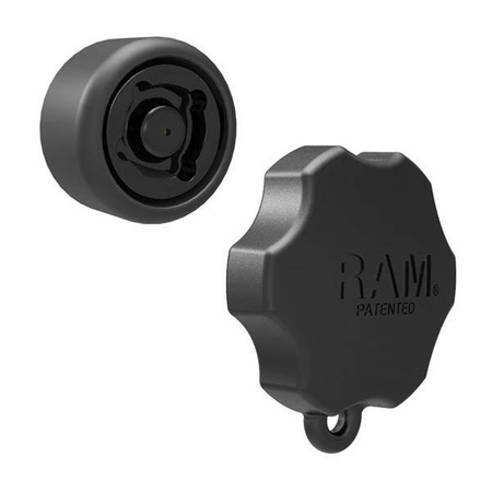 RAM® Pin-Lock™ Security Knob with 4-Pin Pattern for B Size Socket Arms