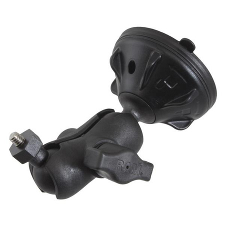 RAM® Twist-Lock™ Low Profile Suction Cup with 1/4"-20 Threaded Stud