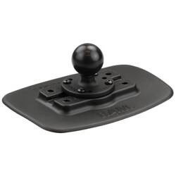 RAM® Bond-A-Base™ Czarna baza samoprzylepna z kulką