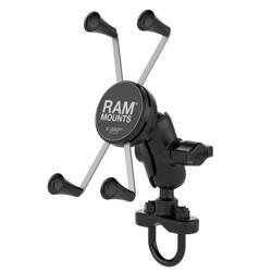 RAM® X-Grip® Duży uchwyt na telefon z podstawą U-Bolt na kierownicę - krótki
