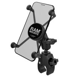 RAM® X-Grip® Duży uchwyt na telefon z małą podstawą zaciskową Tough-Claw™ - krótki