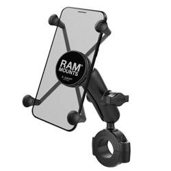 Duży uchwyt na telefon RAM® X-Grip® z dużą szyną Torque™ - średnie ramię