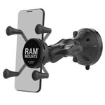 Uchwyt na telefon RAM® X-Grip® z niskoprofilową przyssawką - krótki