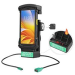 GDS® Blokowana stacja dokująca z zasilaniem + USB-A do Zebra TC73/78 - Podgrzewane styki