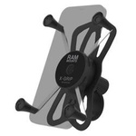 Duży uchwyt na telefon RAM® X-Grip® z podstawą kierownicy RAM® Tough-Strap™