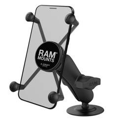 Duży uchwyt na telefon RAM® X-Grip® z elastyczną podstawą samoprzylepną