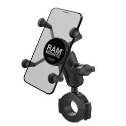 Uchwyt na telefon RAM® X-Grip® z dużą szyną RAM® Torque™ - krótki