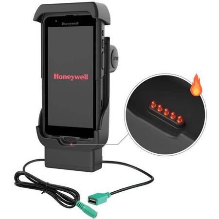 RAM® Powered Dock + USB-A dla Honeywell CT40/45/47 - podgrzewane styki