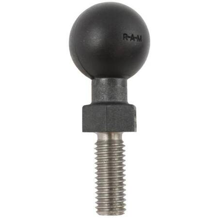 RAM® Tough-Ball™ z trzpieniem gwintowanym M10-1,5 x 25 mm - rozmiar B